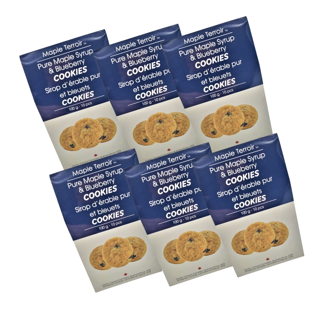 Maple Syrup & Blueberry Cookies