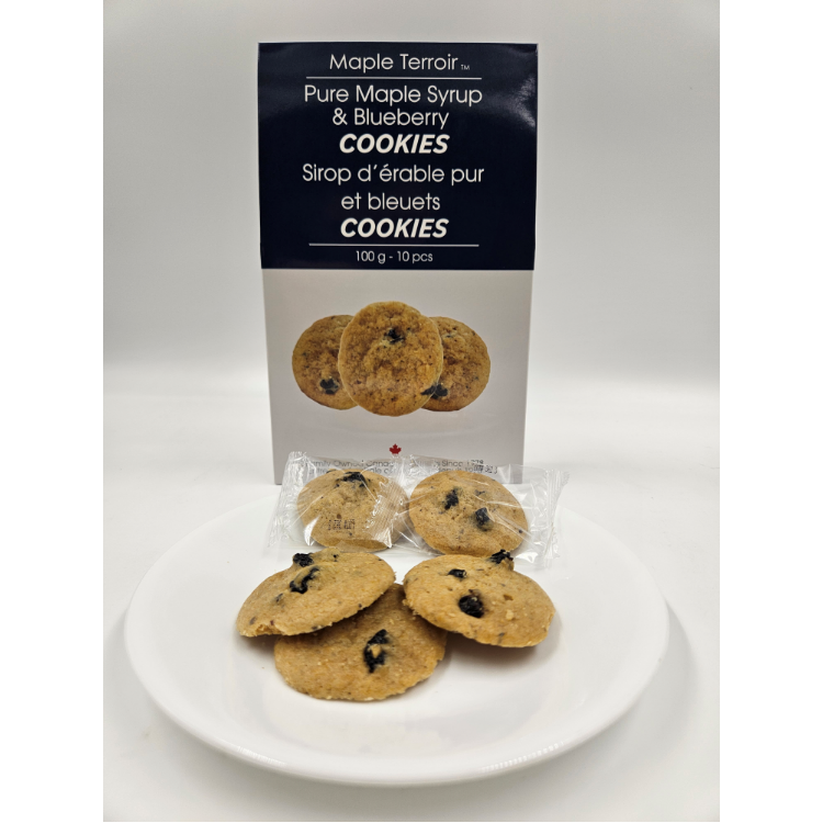 Maple Syrup & Blueberry Cookies