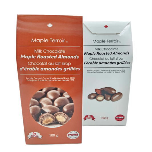 Milk Chocolate Maple Roasted Almonds