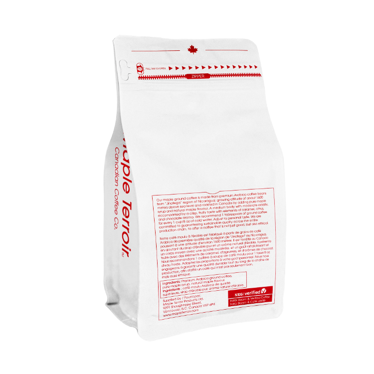 Maple Syrup Medium-Dark Roast Ground Coffee