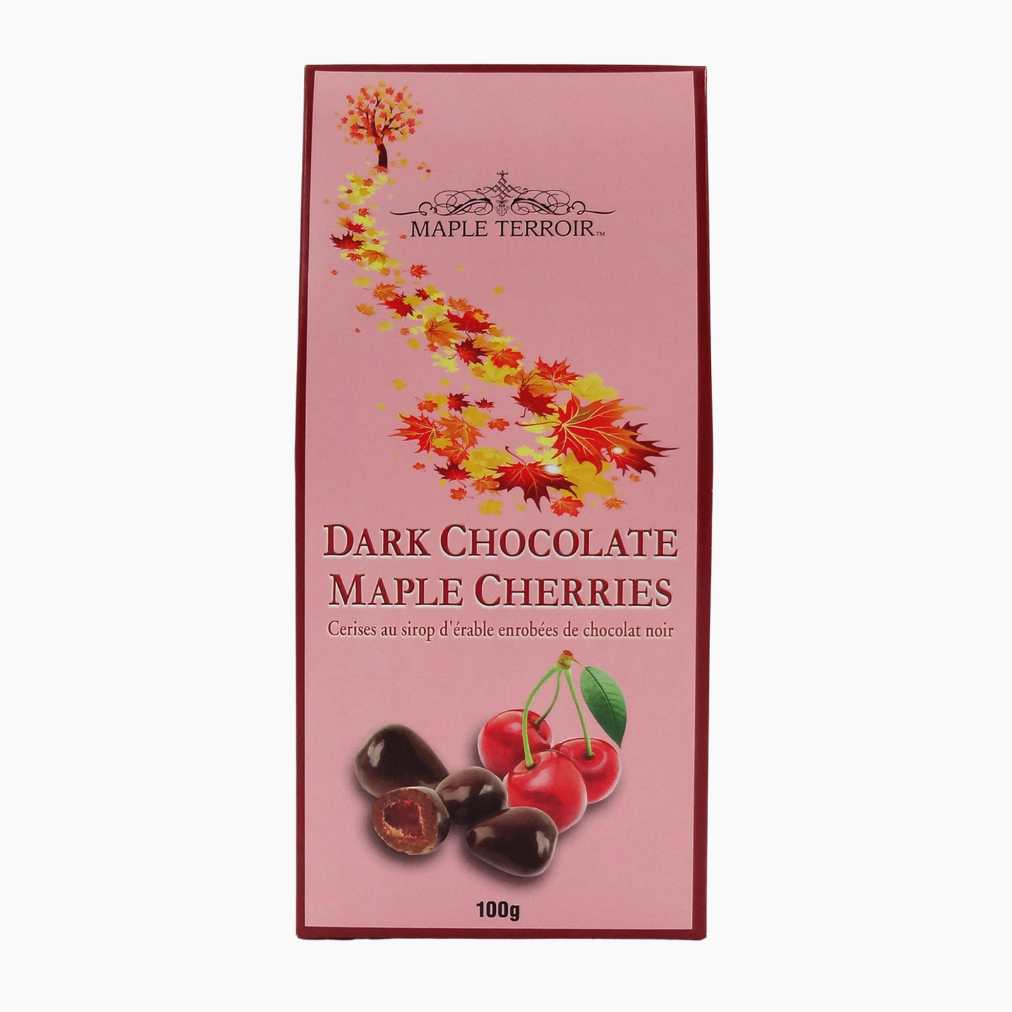 Dark Chocolate Covered Cherry & Pure Maple Syrup