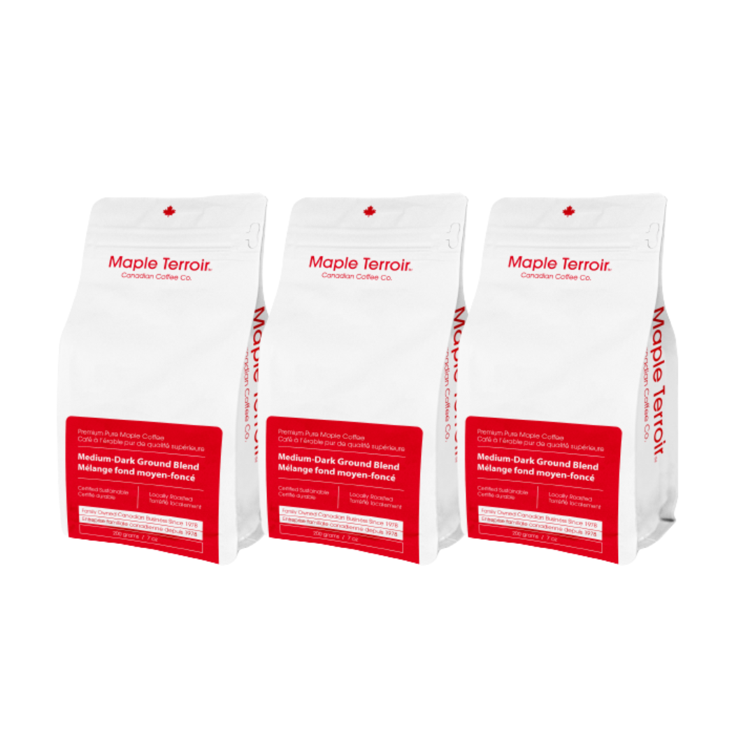 Maple Syrup Medium-Dark Roast Ground Coffee