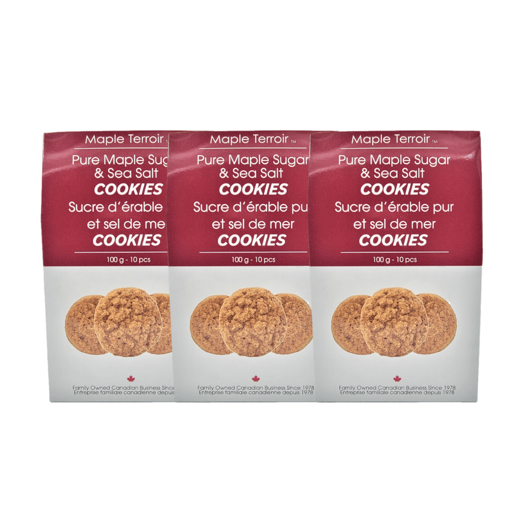 Maple Sugar & Sea Salt Cookies