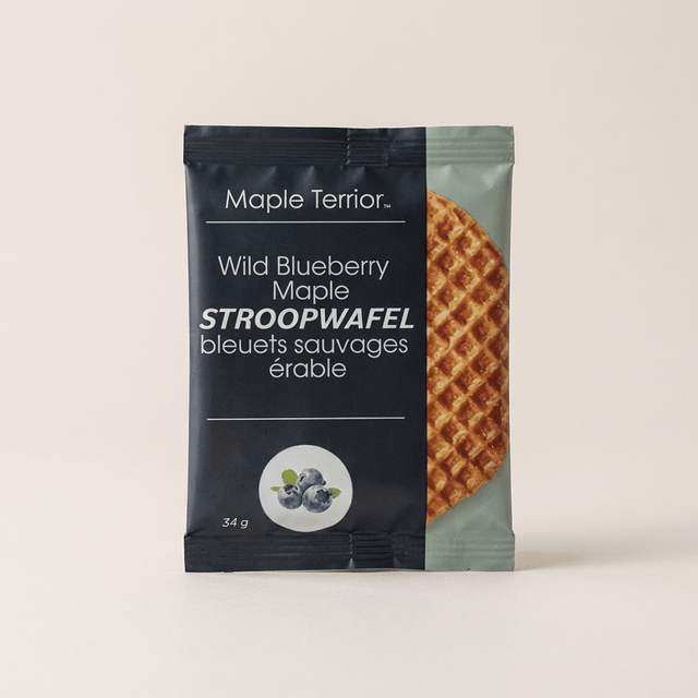 Wild Blueberry Maple Stroopwafels