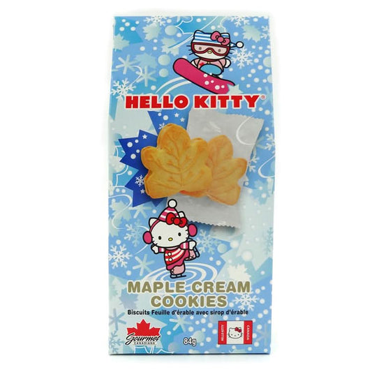 hello kitty maple cream cookies 84g