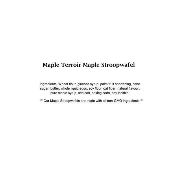 maple stroopwafel ingredients