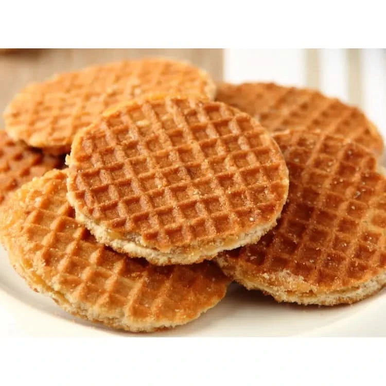 waffles on the plate